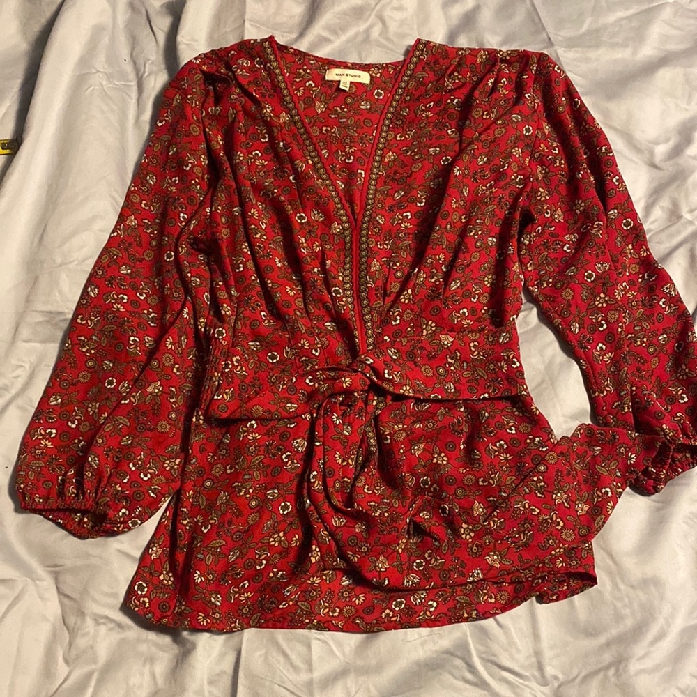 Max studio blouse